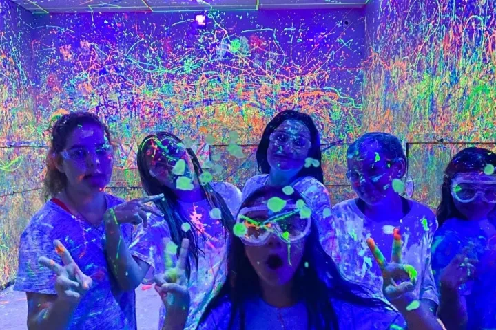 a group of people wearing costumes